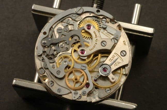 Venus 150 movement specifications and photo