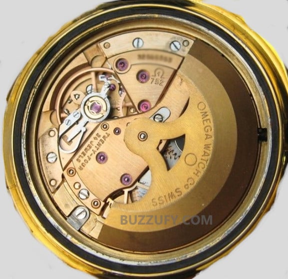 Omega 752 movement - specifications and photo