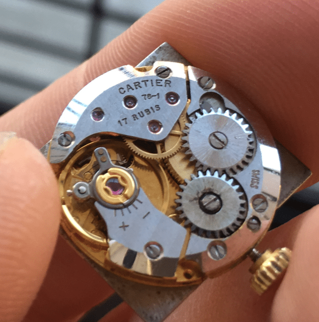 Cartier caliber 76-1 movement – specifications and photo