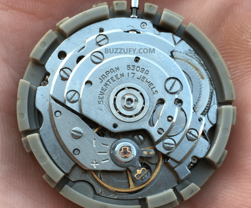 Seiko 6309A movement – specifications and photo - BUZZUFY