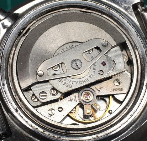 Seiko caliber 6138B movement – specifications and photo