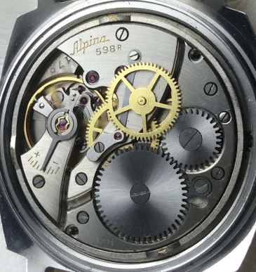 Alpina caliber 598R movement – specifications and photo