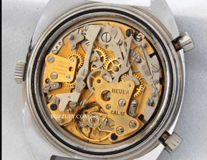 Heuer caliber 12 movement – specifications and photo