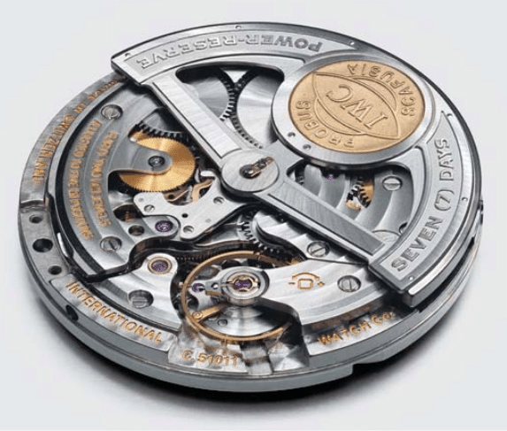 IWC caliber 51011 movement – specifications and photo