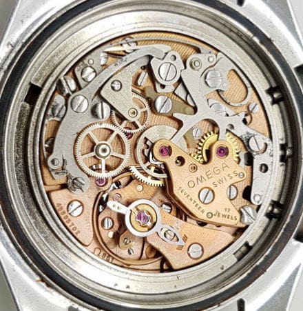 Omega caliber 861 movement – specifications and photo