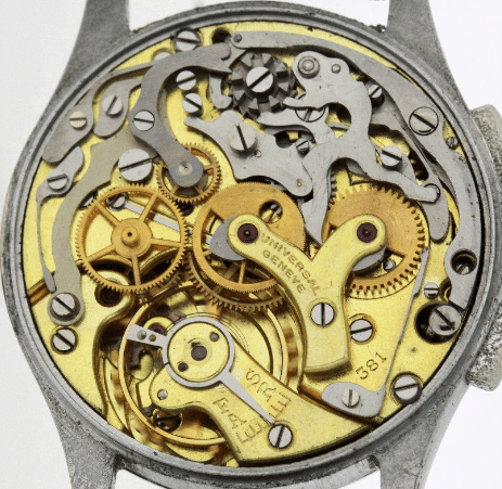 Universal Geneve caliber 381 movement – specifications and photo