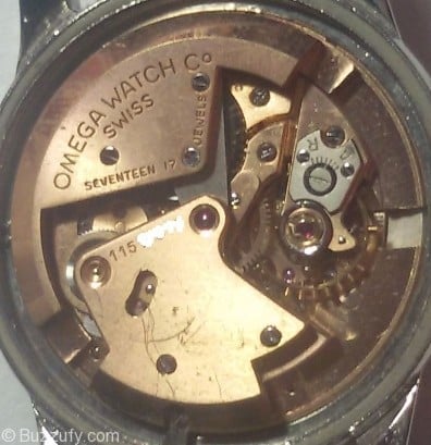 Omega caliber 343 (bumper) movement