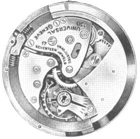 Universal Geneve caliber 138 movement