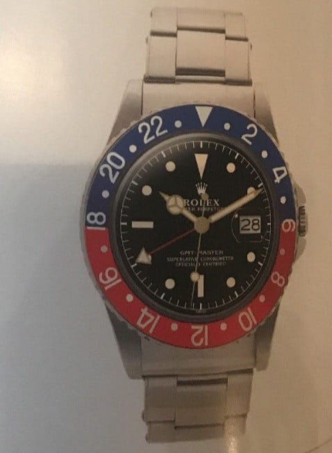 Rolex Oyster Perpetual GMT Master Model 1675
