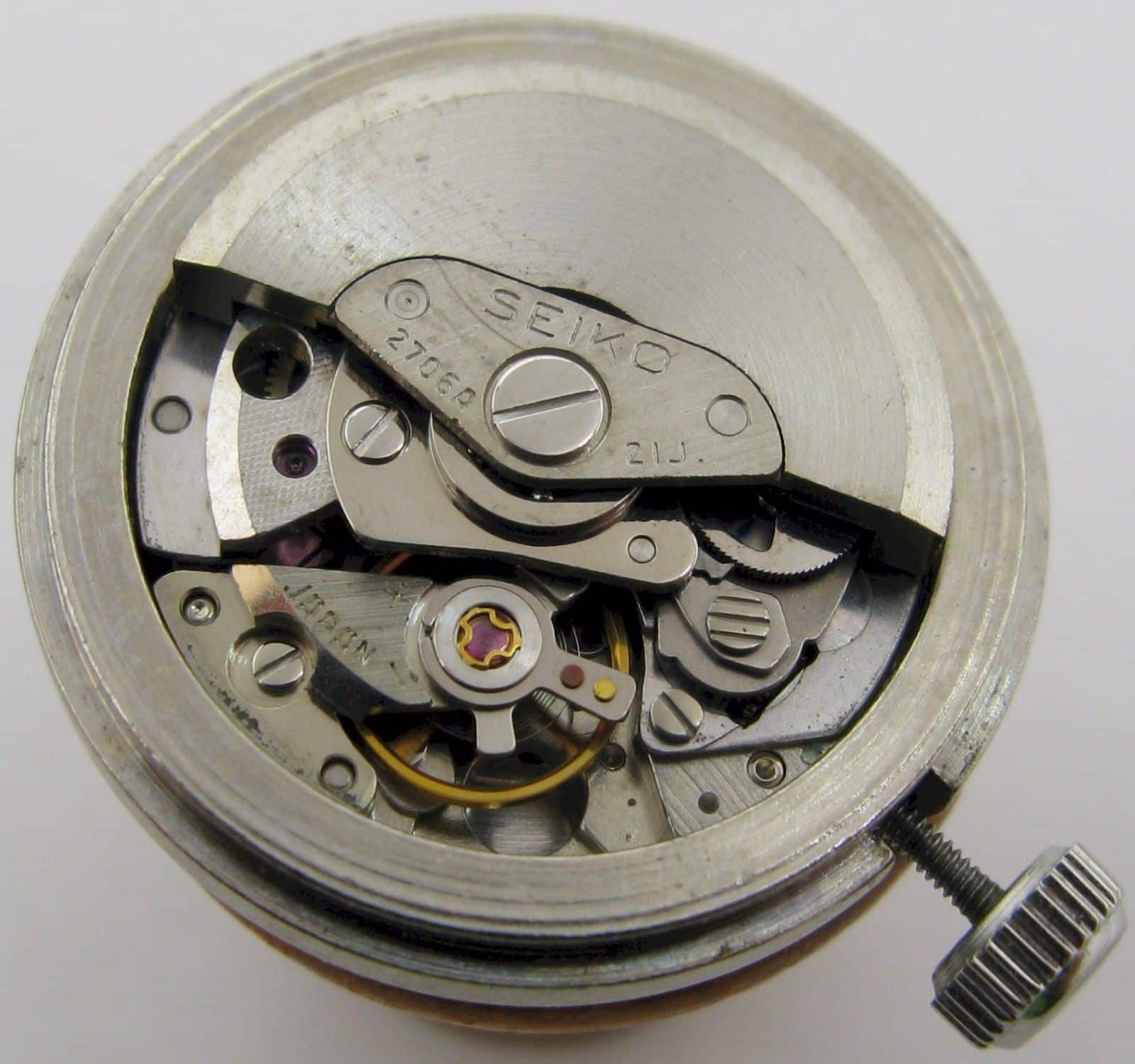 Seiko caliber 2706A movement – specifications and photo