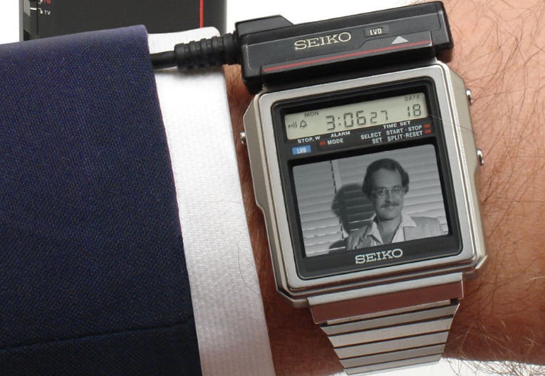 Seiko TV Watch - Seiko TR02-01 from 1982 - BUZZUFY