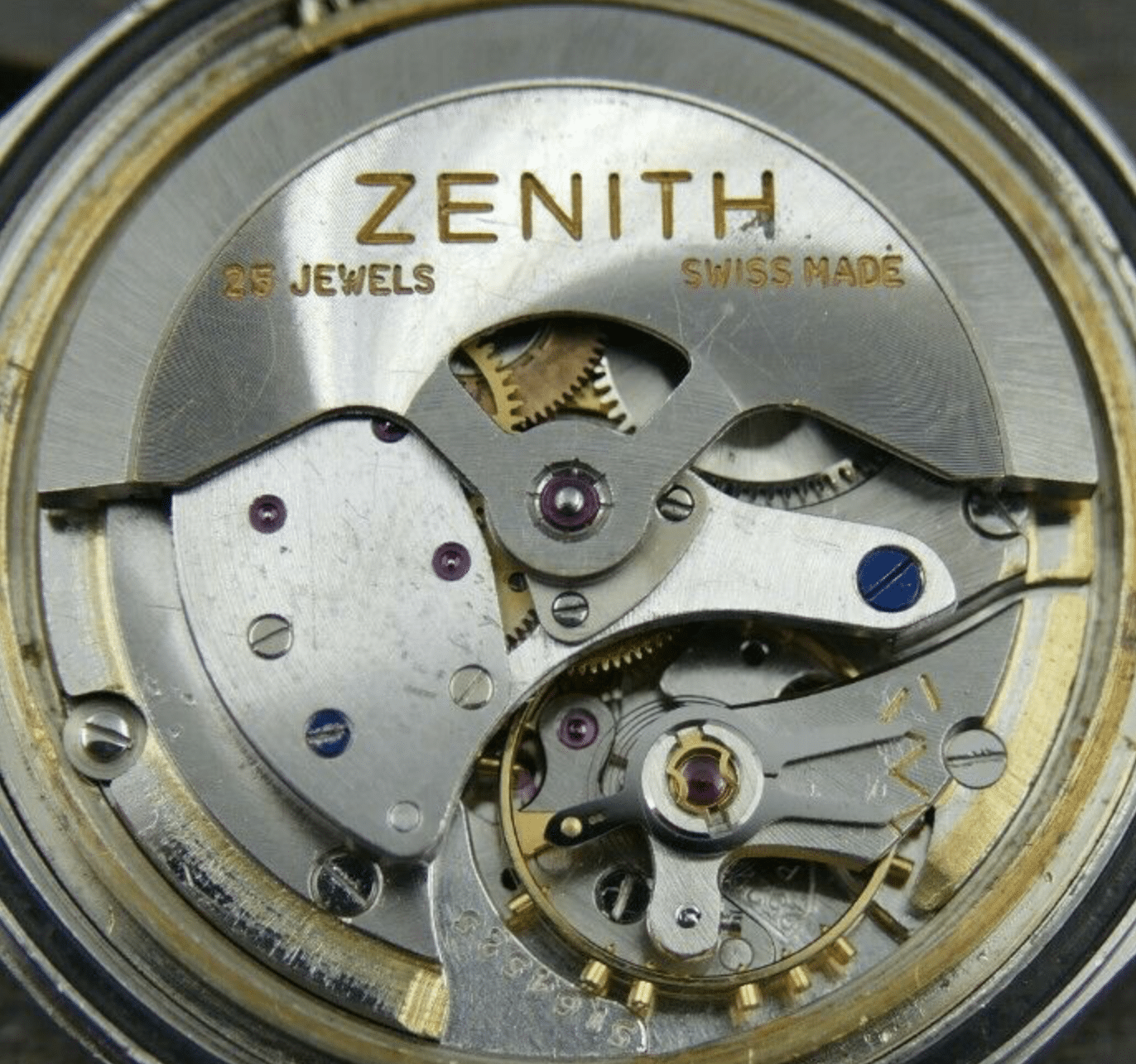 Zenith caliber 2522P movement – specifications and photo