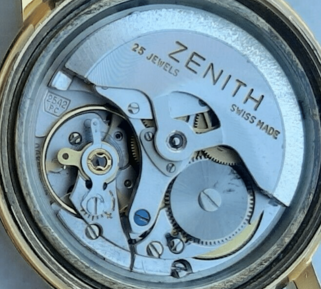 Zenith caliber 2542PC movement specifications