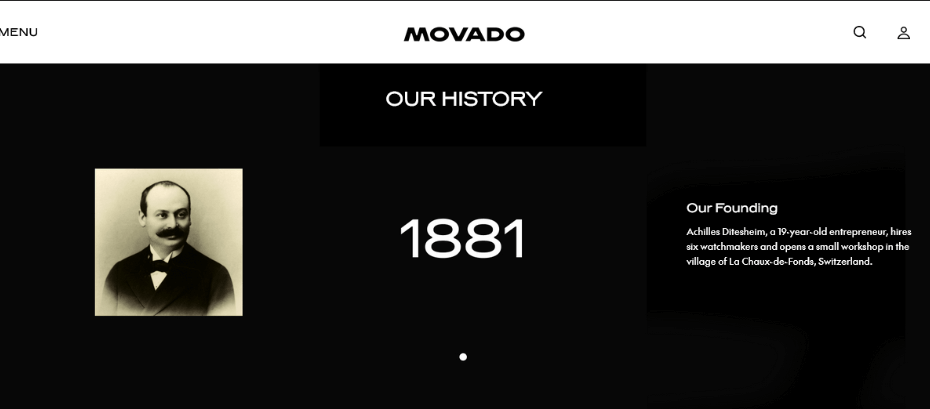 history of movado