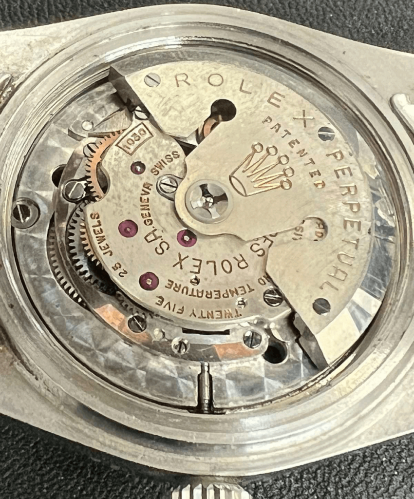 service and restoration of Rolex 6536-1