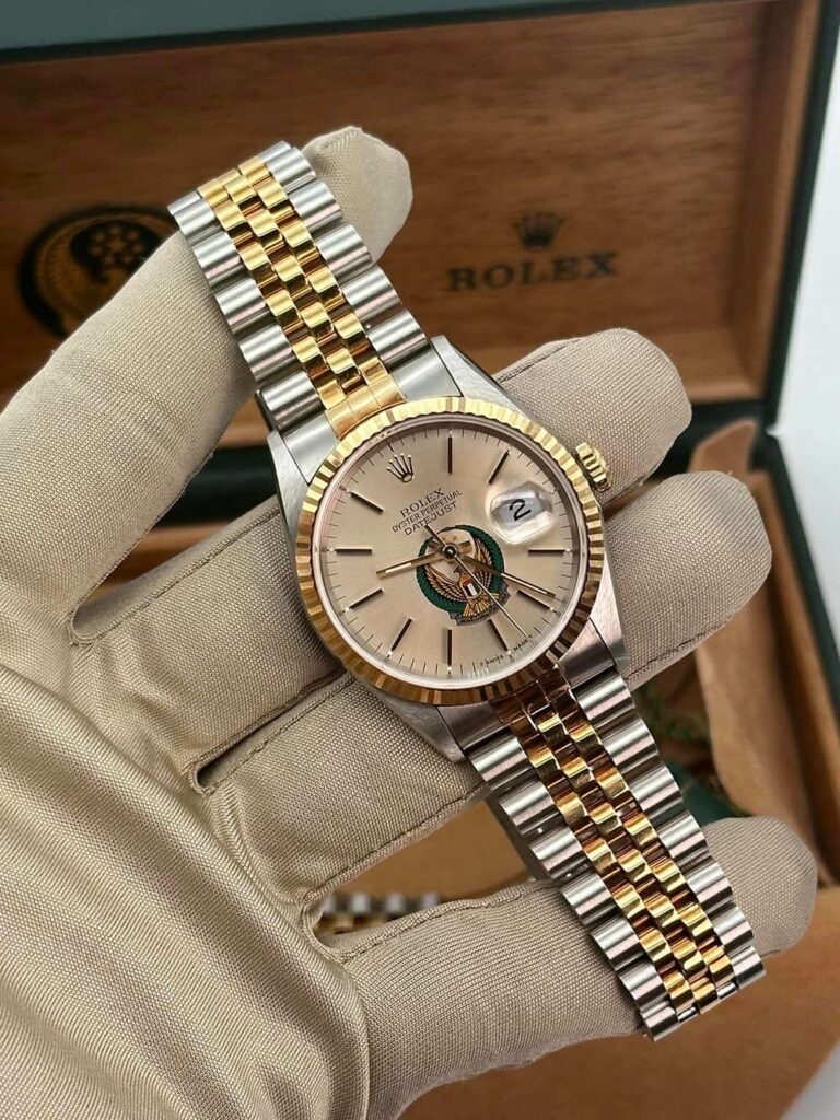 Rolex Two-Tone DateJust REF 16233 with UAE Military Emblem