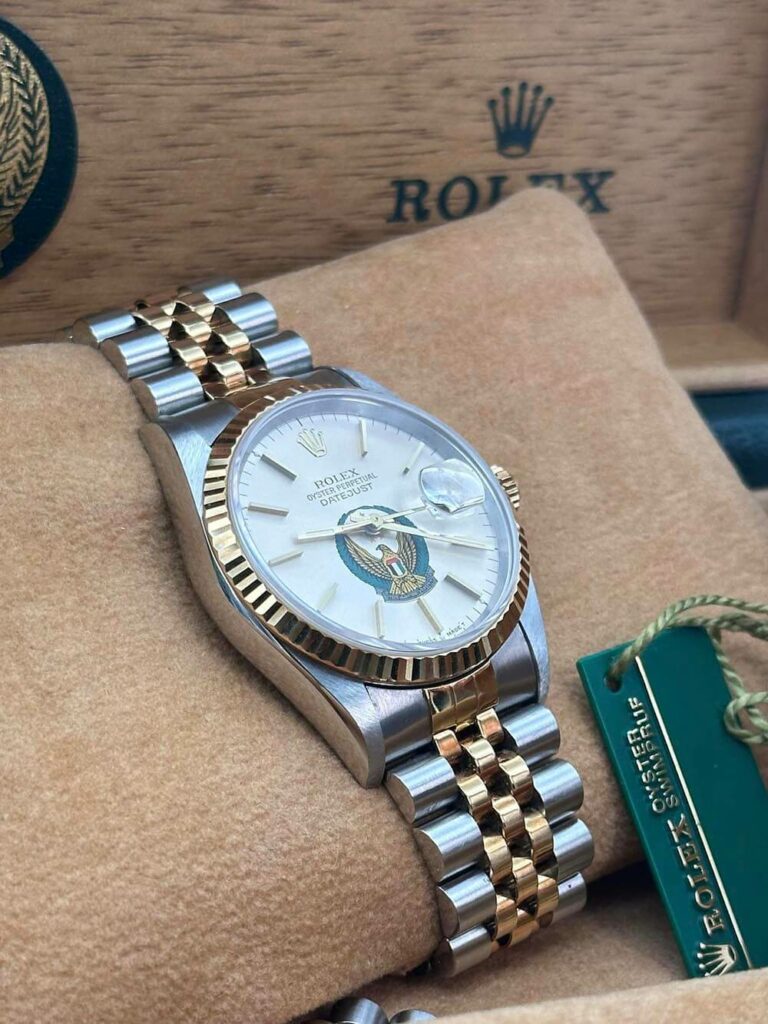 Rolex Two-Tone DateJust REF 16233 with UAE Military Emblem