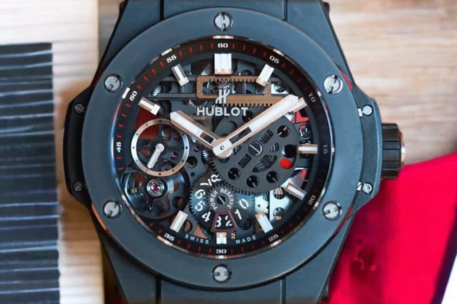 Hublot big bang meca-10 45mm ceramic watch - ref. 414.CI.1123.rx