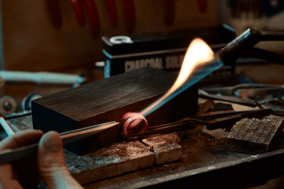 what is charcoal for soldering