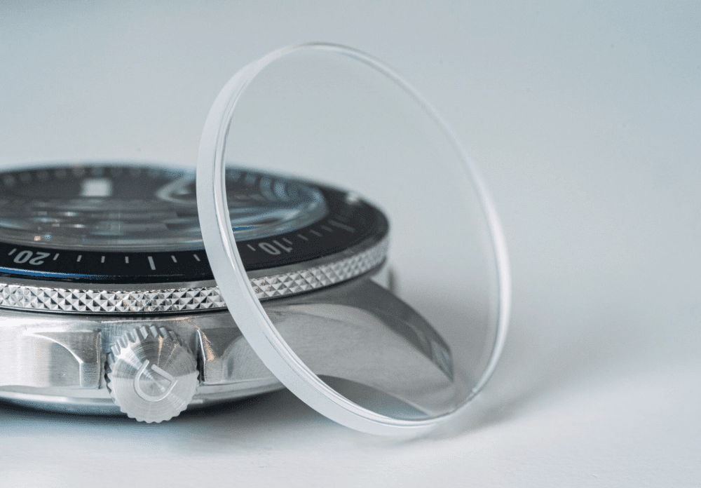how to remove scratches from watch crystal