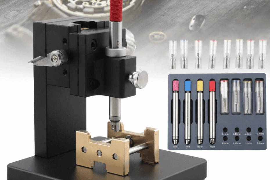 watch hand removal and setting tools