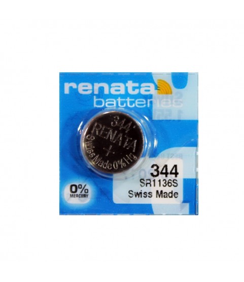 Renata 344 SR1136S watch coin battery 1.55V