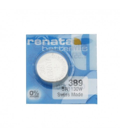Renata 389 SR1130W watch coin battery 1.55V
