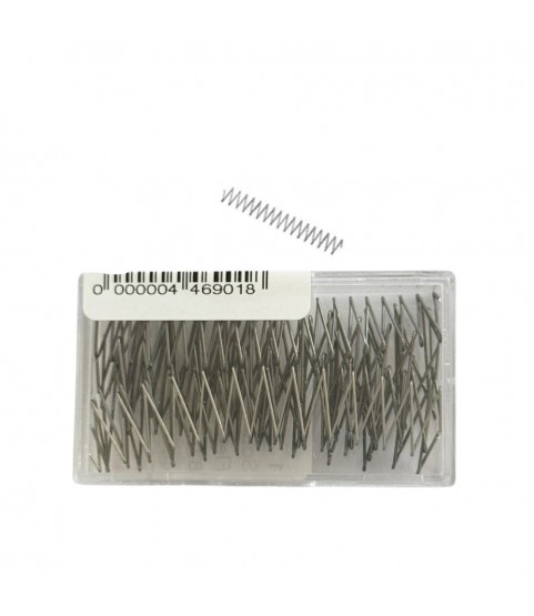 Assortment of flat springs for clasps, 8 pcs, 8 - 18 mm