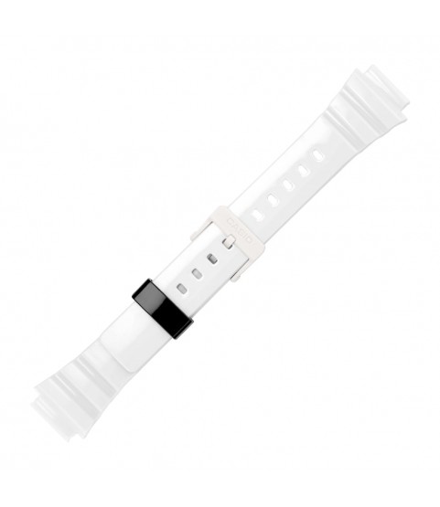 Casio plastic white watch strap 10460285 for MRW-200HC-7B, 18 mm