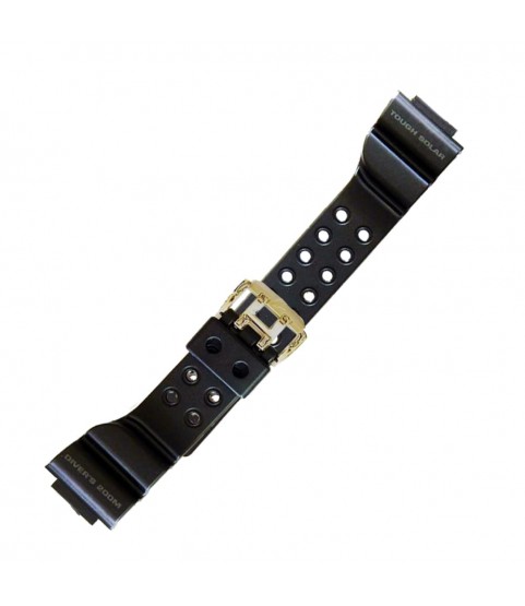 Casio plastic black watch strap 10642686 for GW-225A, 18 mm