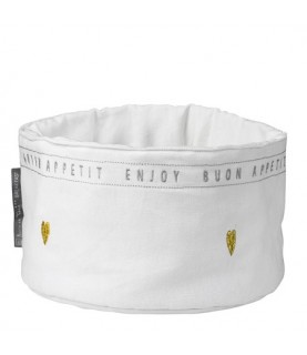 Räder Large Cotton Embroidered Breakfast Bread Basket