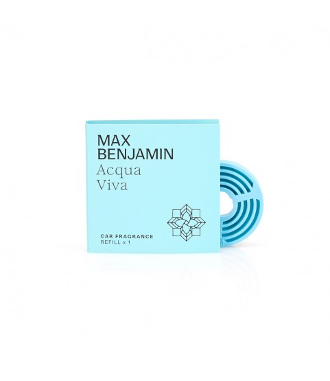 Luxury Car Fragrance Refill Rafill Acqua Viva Max Benjamin