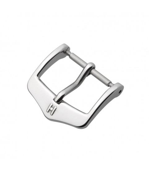 Hirsch Classic Silver Stainless Steel Watch Strap Buckle, 16 mm