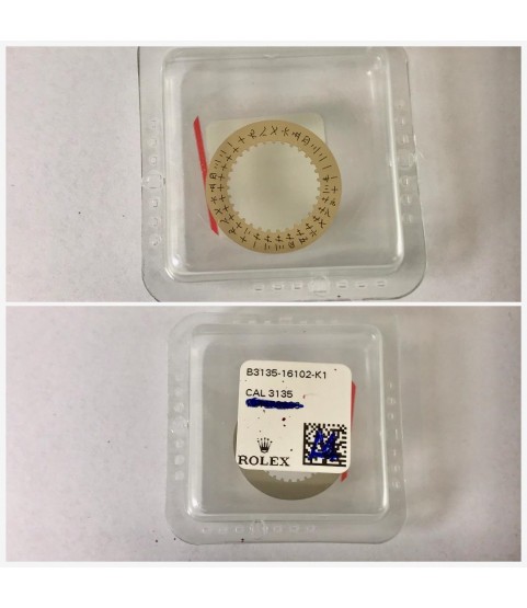 Rare New Rolex 3135, 3155, 3175, 3186 Chinese champagne date disc indicator part