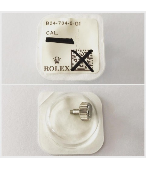 New Rolex Daytona Submariner crown part 24-704-0 16610, 16610T, 16610LV