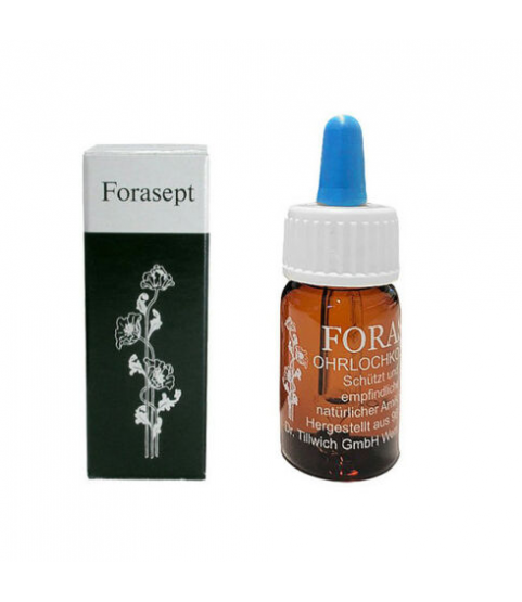 Forasept Sensitive Skin Oil Ear Piercing or Changing of Earrings 7.5 ml Cosmetic