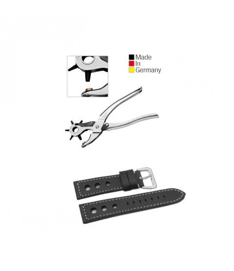 Watchmaker Revolving punch plier Leather Strap Hole Tool