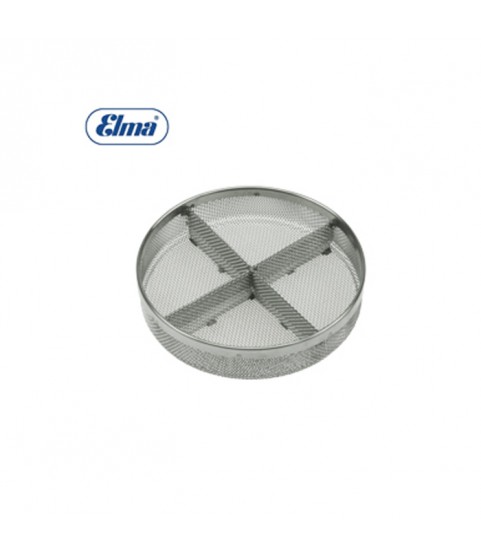 Elmasolvex cleaning basket with 4 divisions 64 mm stainless steel Elma