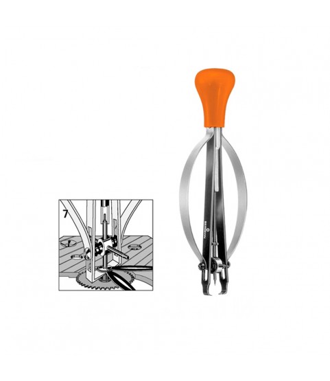 Bergeon 30671-7 hand-remover Presto 7 lifting hands, cannon pinions, third wheels