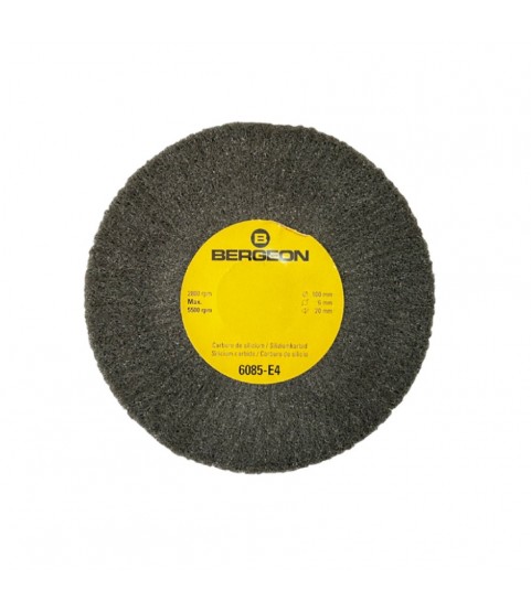 Bergeon 6085-E4 ultra fine satin metal finish abrasive wheel