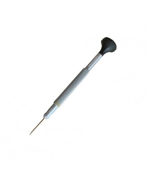 Bergeon 31081-100 non-magnetic screwdriver with anodised aluminium body 1.00mm