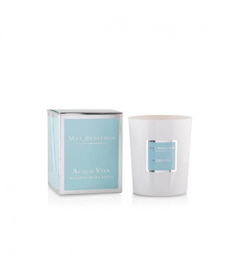 Max Benjamin Acqua Viva Luxury Natural Candle