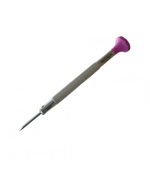 Bergeon 31081-160 non-magnetic screwdriver with anodised aluminium body 1.60mm