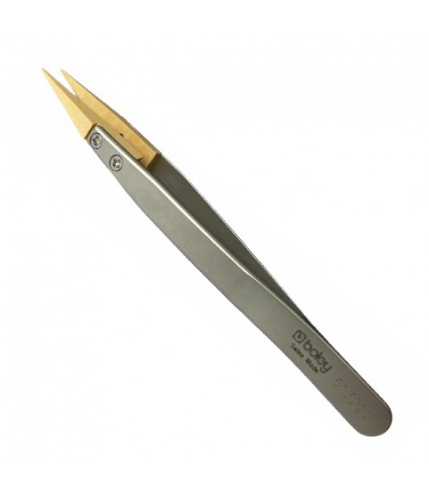 Boley antimagnetic tweezers with wooden tips 130 mm
