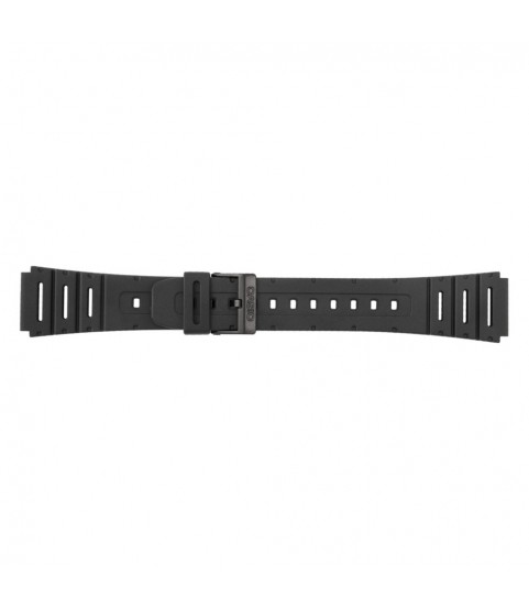 Casio 20mm black rubber strap CA-53W-1, CA-53WF-1B, CA-61W-1UZ, CA-61W-1Z 71604130