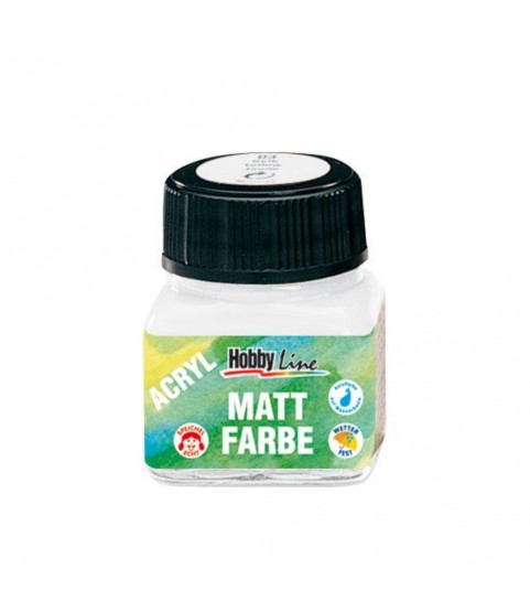 Color Lacquer for clock hands, white paint 20 ml