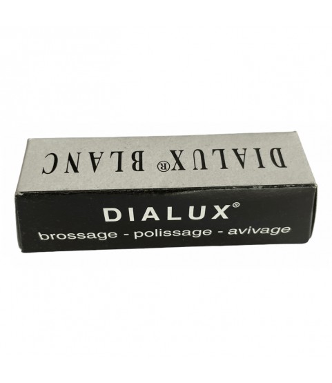 DIALUX white compound polishing paste for shining and fine buffing of all metals