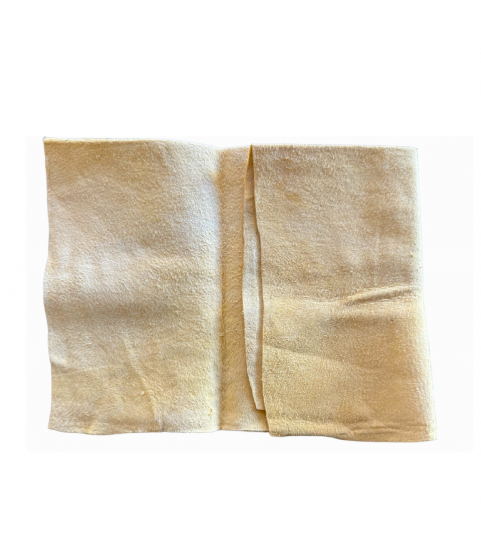 Leather cloth for rubbing stones and jewellery 260 x 370 mm