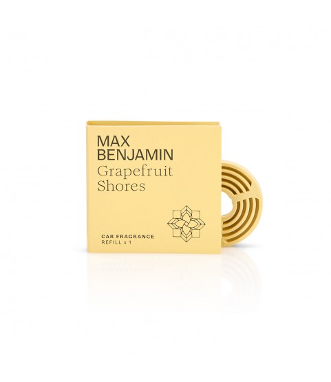 Max Benjamin Grapefruit Shores car fragrance refill