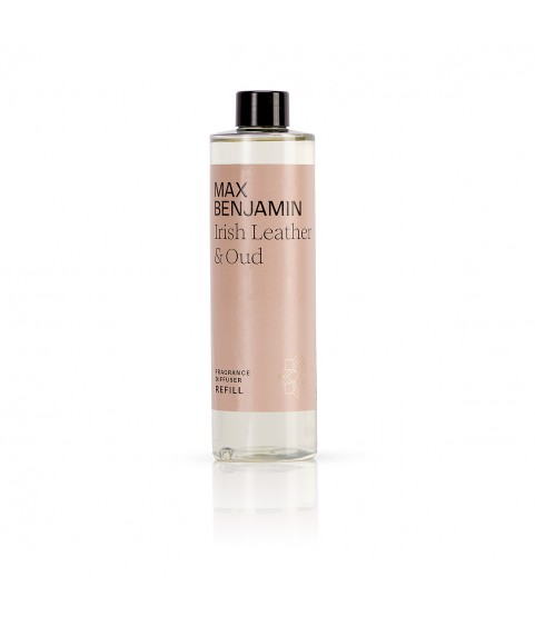 Irish Leather and Oud Diffuser Refill Max Benjamin 300 ml